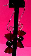 a beautiful vintage costume jewelry crystal rhinestone earrings