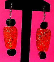 a beautiful vintage costume jewelry crystal rhinestone earrings
