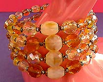a beautiful vintage costume jewelry crystal rhinestone bracelet