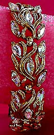 a beautiful vintage costume jewelry crystal rhinestone bracelet