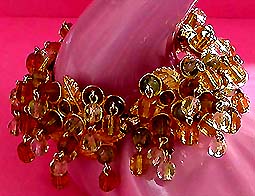 a beautiful vintage costume jewelry crystal rhinestone bracelet