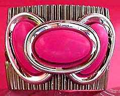 a beautiful vintage costume jewelry bracelet unsigned