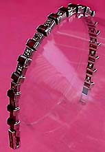 a beautiful vintage costume jewelry crystal rhinestone bracelet