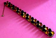 a beautiful vintage costume jewelry crystal rhinestone bracelet