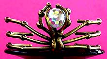 a beautiful vintage costume jewelry crystal rhinestone bracelet