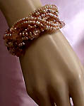a beautiful vintage costume jewelry crystal rhinestone bracelet