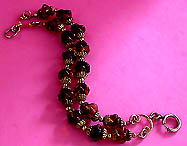 a beautiful vintage costume jewelry crystal rhinestone bracelet