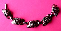a beautiful vintage costume jewelry crystal rhinestone bracelet