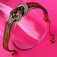 a beautiful vintage costume jewelry crystal rhinestone bracelet