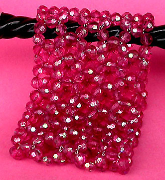 a beautiful vintage costume jewelry bracelet unsigned