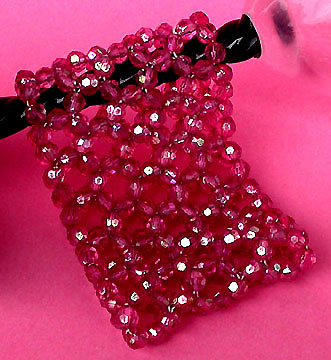 a beautiful vintage costume jewelry bracelet unsigned