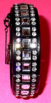 a beautiful vintage costume jewelry Miriam Haskell bracelet