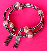 a beautiful vintage costume jewelry crystal rhinestone bracelet