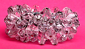 a beautiful vintage costume jewelry bracelet unsigned