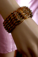 a beautiful vintage costume jewelry crystal rhinestone bracelet