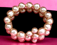 a beautiful vintage costume jewelry crystal rhinestone bracelet