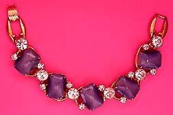 a beautiful vintage costume jewelry vintage bracelet