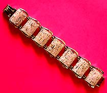 a beautiful vintage costume jewelry crystal rhinestone bracelet