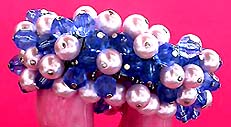 a beautiful vintage costume jewelry crystal rhinestone bracelet