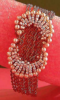 a beautiful vintage costume jewelry bracelet unsigned