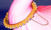 a beautiful vintage costume jewelry bracelet signed
