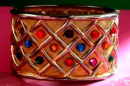 a beautiful vintage costume jewelry vintage bracelet