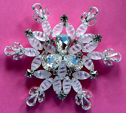 a beautiful vintage costume jewelry bridal necklaces