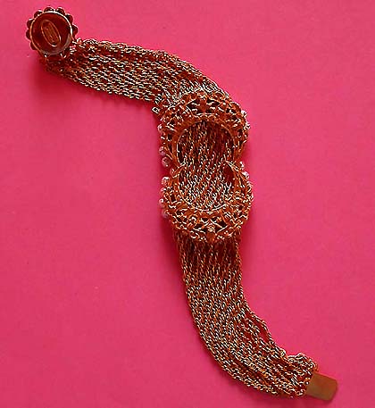 a beautiful vintage costume jewelry bridal necklaces