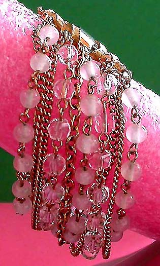 a beautiful vintage costume jewelry bridal necklaces
