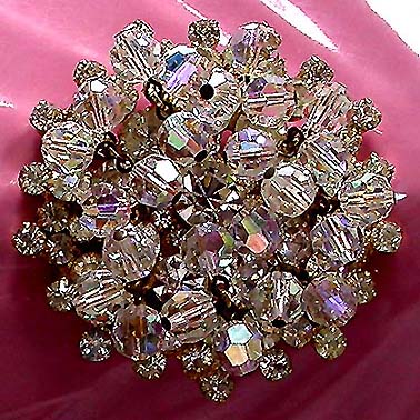 a beautiful vintage costume jewelry bracelet