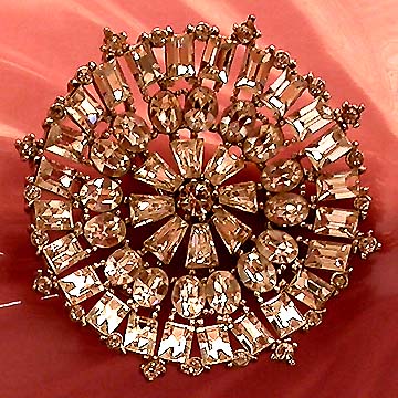a beautiful vintage costume jewelry bracelet