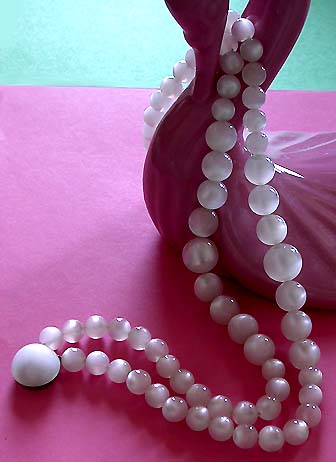 a beautiful vintage costume jewelry bridal necklaces
