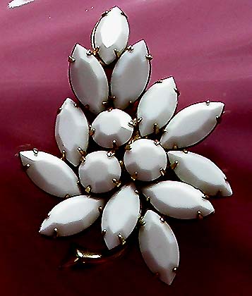 a beautiful vintage costume jewelry bracelet
