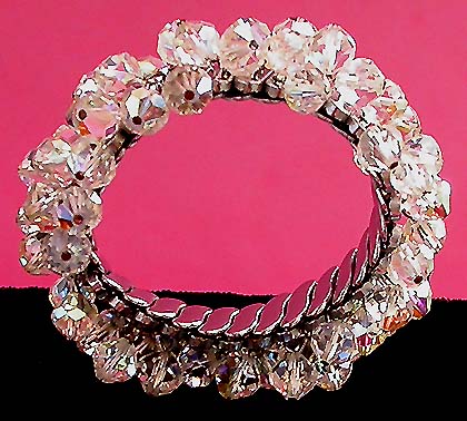 a beautiful vintage costume jewelry bridal necklaces