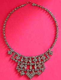 a beautiful vintage costume jewelry Juliana earrings unsigned