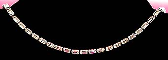 a beautiful vintage costume jewelry necklace unsigned