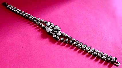 a beautiful vintage costume jewelry bridal necklaces