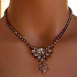 a beautiful vintage costume jewelry Juliana necklace