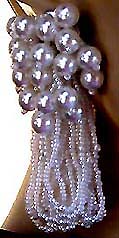 a beautiful vintage costume jewelry bridal necklaces