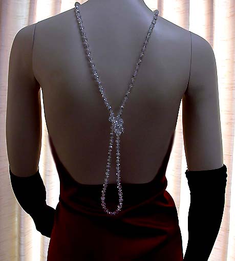 a beautiful vintage costume jewelry parure