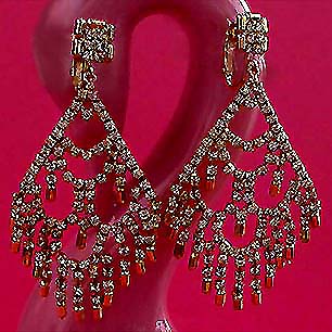 a beautiful vintage costume jewelry bridal necklaces