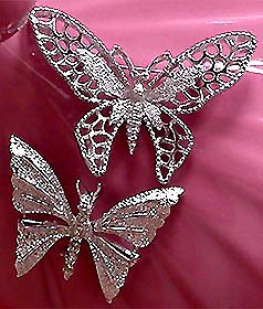 a beautiful vintage costume jewelry bridal brooch