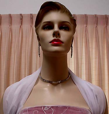 a beautiful vintage costume jewelry parure