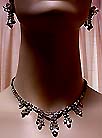 a beautiful vintage costume jewelry Juliana earrings unsigned