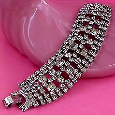 a beautiful vintage costume jewelry bridal necklaces