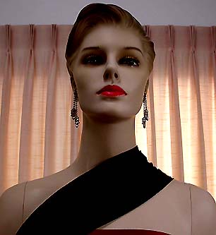a beautiful vintage costume jewelry bridal earrings