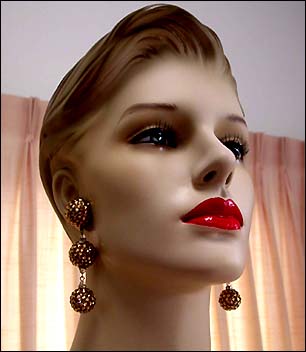 a beautiful vintage costume jewelry bridal necklaces