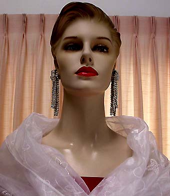 a beautiful vintage costume jewelry bridal necklaces