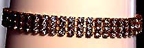 a beautiful vintage costume jewelry necklace unsigned