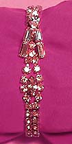 a beautiful vintage costume jewelry bracelet Unsigned